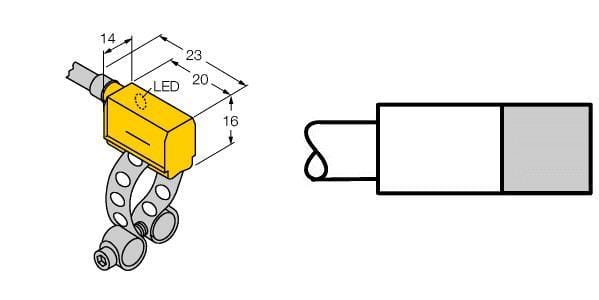 TURCK - Magnetfeldsensor, für Pneumatikzylinder, KEMA 02 ATEX 1090X
