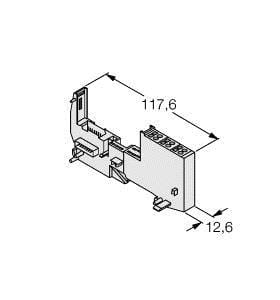 TURCK - BL20 Basismodul, Schraubanschlusstechnik