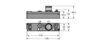 TURCK - piconet® Erweiterungsmodul für IP-Link, 1-kanaliges Inkremen