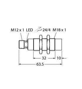 TURCK - Schreib-Lese-Kopf, IO-Link, BL ident®