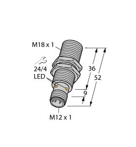TURCK - Induktiver Sensor, uprox®