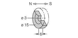 TURCK - Zubehör, Dauermagnet