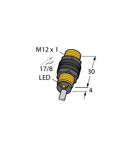 TURCK - Induktiver Sensor, Standard, KEMA 02 ATEX 1090X