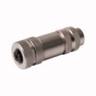 TURCK - M12 x 1 Rundsteckverbinder, Konfektionierbare Kupplung, gera