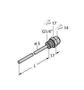 TURCK - Zubehör, Schutzrohr, für Temperatursensoren
