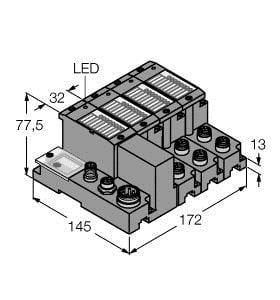 TURCK - Set (Multiprotokoll) in Schutzart IP67, BL ident®