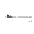TURCK - Hochtemperaturfeste Aktuator- und Sensorleitung, Anschlussle