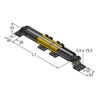 TURCK - Sicherheitstechnik, Sender/Empfänger Paar, integrierte Mutin