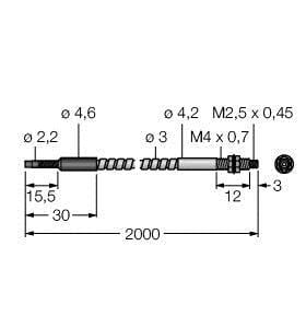TURCK - Glas-Lichtleiter, Einzelleiter