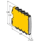 TURCK - Trennschaltverstärker, 1-kanalig, TÜV 14 ATEX 147004 X