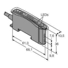 TURCK - Opto-Sensor, Lichtleiter-Sensor für Kunststofflichtleiter