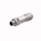 TURCK - M12 x 1 Rundsteckverbinder, Konfektionierbarer Stecker, gera