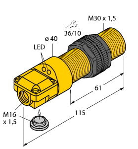 TURCK - Induktiver Sensor, Standard