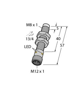 TURCK - Induktiver Sensor, uprox®+