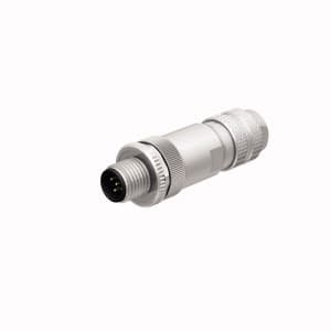 TURCK - M12 x 1 Rundsteckverbinder, Konfektionierbarer Stecker, gera