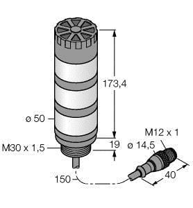 TURCK - LED-Anzeige, Signalsäule