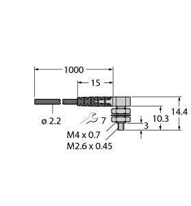 TURCK - Kunststoff-Lichtleiter, Einzelleiter