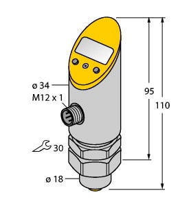 TURCK - Temperaturerfassung, mit Spannungsausgang und einem Transist