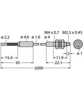 TURCK - Kunststoff-Lichtleiter, Einzelleiter
