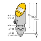 TURCK - Drucksensor (verdrehbar), mit 2 Transistorschaltausgängen pn