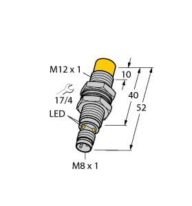 TURCK - Induktiver Sensor, uprox®+