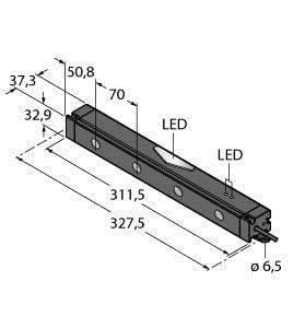 TURCK - Pick-to-Light, Bestückungssensor, Reflexionslichtgitter