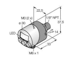TURCK - Drucksensor, mit 2 Transistorschaltausgängen pnp
