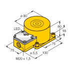 TURCK - Induktiver Sensor, uprox®+