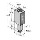 TURCK - Opto-Sensor, Koaxiale Reflexionslichtschranke mit Polarisati