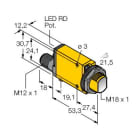 TURCK - Opto-Sensor, Einweglichtschranke (Empfänger)