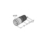 TURCK - M8 x 1 / Ø 8 mm Rundsteckverbinder, Einbaustecker Ø 8 mm, sc