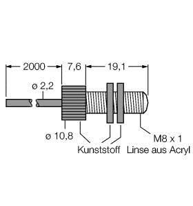 TURCK - Kunststoff-Lichtleiter, Einzelleiter