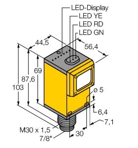 TURCK - Optoelektronischer Sensor, Einweglichtschranke (Sender)