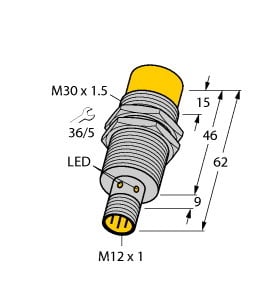 TURCK - Induktiver Sensor, Standard