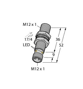 TURCK - Induktiver Sensor, uprox®