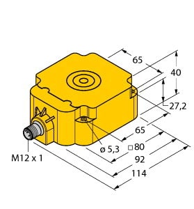 TURCK - Induktiver Sensor, mit Analogausgang, Standard