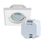 ESYLUX - Decken-Präsenzmelder PD-FLAT 360i/8 SQUARE WHITE DALI SET