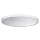 ESYLUX - Runde, flache LED-Anbauleuchte mit pulverbeschichtetem Aluminiumgehäuse