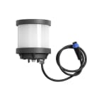 ESYLUX - Kompletter Leuchtenkopf für Pollerleuchten ALVA BL 700/100 mit opalem Diffusor und mit integrierter LED-Platine 4000 K.