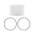 ESYLUX - Opaler Diffusor für ALVA BL Pollerleuchten Ø 170 mm und 2 Dichtungsringe