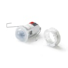 ESYLUX - Deckeneinbau-Präsenzmelder, Reichweite Ø 10 m, KNX secure, fernbedienbar. Bis zu 4 Lichtkanäle. Bis zu 3 separate Schaltkanäle. 2 Logikmodul
