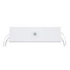 ESYLUX - Blindmodul 600 mm mit integriertem DALI-2-Präsenzmelder PD-FLAT BMS (EP10423024) zum Einsatz zwischen in Reihe montierten LENJA-Pendelleuch