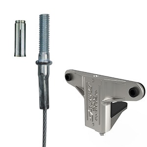 GRIPPLE - TrapezGR Nr.2 für Kanäle + Gewinde M8 4M