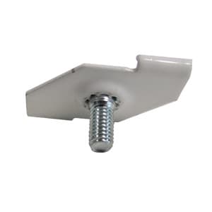 GRIPPLE - 10 x Klammer T-Profil M6x11x25mm weiss