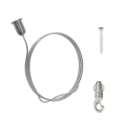 GRIPPLE - 6x Angel Haken 3M End.Deko+Betonschraube