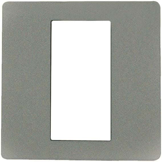EKEY - ekey Dekorblende UP AL 50x50 Abdeckung UP Farbe Aluminium