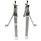 TELEVES - Mauerhalterung Wa:22.5cm Rohrdurchm. b.60mm (1Paar)
