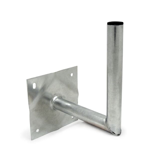 TELEVES - Winkelwandhalter Stahl Wa: 25cm Rohr D=38mm