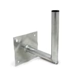 TELEVES - Winkelwandhalter Stahl Wa: 25cm Rohr D=38mm