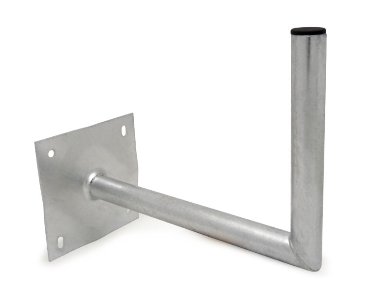 TELEVES - Winkelwandhalter Stahl Wa: 40cm Rohr D=38mm